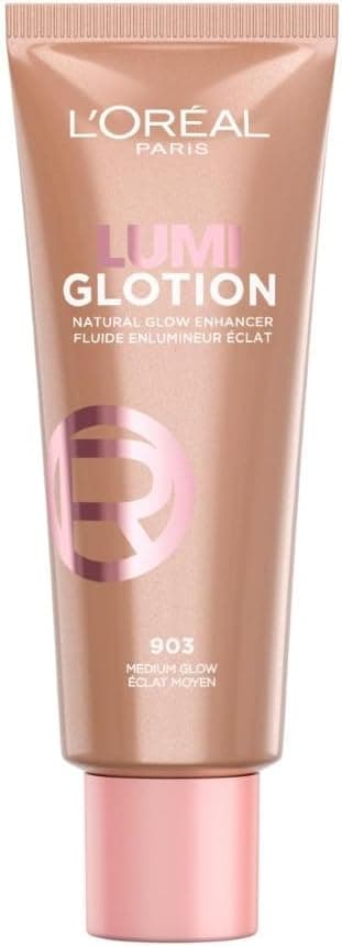 L'Oréal Paris - Multi-purpose Illuminating Fluid - Brightens & Hydrates - Enriched with Shea Butter - Lumi Glotion - Shade: 900 - 40 ml