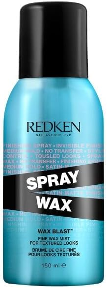 REDKEN - Hair Wax Spray - Medium Control & Satin Gloss Finish - Vegan - Dermatologically Tested Formula - Glycerin & Vitamin E - All Hair Types - Spray Wax - 150 ml - Image 1