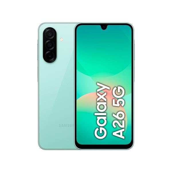 Samsung Galaxy A26 5G, Android Smartphone, 256GB, Unlocked Smartphone, Sea Green - Image 1