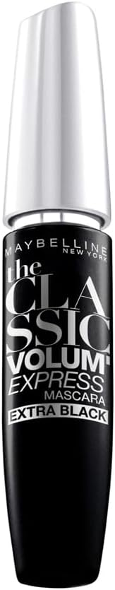 Maybelline New York - Mascara Volumateur - Volume Extrême Sans Paquets - Enrichi en Complexe Volumateur - Volum' Express - Extra-Noir - 10 ml - Image 1