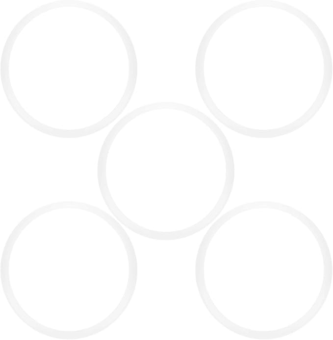 Pressure Cooker Sealing Ring 5pcs Instant Pot Sealing Rings Different Sizes Silicone Pressure Cooker Replacement Seals for Stainless Steel Pressure Cooker Parts (26cm) - Image 1