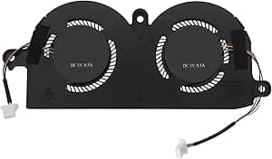 4 Pin Laptop CPU Fan Compatible with Dell XPS 13 9370 9380 0980WH 980WH Series