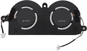 4 Pin Laptop CPU Fan Compatible with Dell XPS 13 9370 9380 0980WH 980WH Series - Image 1