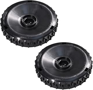 Lot de 2 roues motrices pour tondeuse à gazon compatibles avec Flymo 1200R Husqvarna Automower 105 305 308 Husqvarna Gardena R38Li R40Li R45Li R50Li R70Li 574465104 574465101 - Image 1