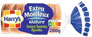 HARRYS - Harry'S Bread De Mie No Added Sugars Extra Soft Nature 280g - Pack of 4 - Sold By Lot - Image 1