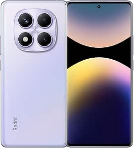 XIAOMI Redmi Note 14 Pro Smartphone 4G 8GB + 256 MediaTek Helio G100-Ultra 5500mAh Battery with 45W Turbo Charging, Charger Included (Purple) - Image 1