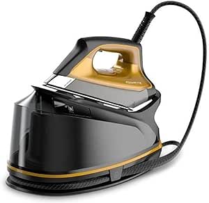 Rowenta Compact Steam Pro DG7644 2200 Steam Generator 1100 ml Black/Yellow - Image 1