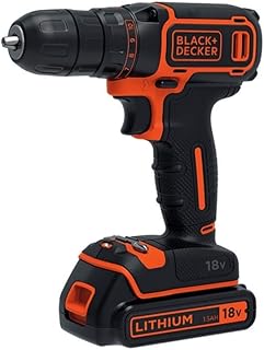 BDCDC18KB-QW Cordless Drill Driver - 18V - 30 nm - Lithium-Ion - 2 x 1.5 Ah Batteries - Charger Included - Delivered in Box - Image 1
