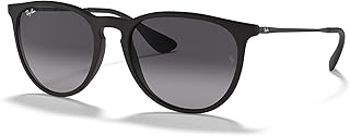 0RB4171 Men's Matte Black Rubber Glasses, Matte Black Rubber Dark Ruthenium/Grey, 54 - Image 1