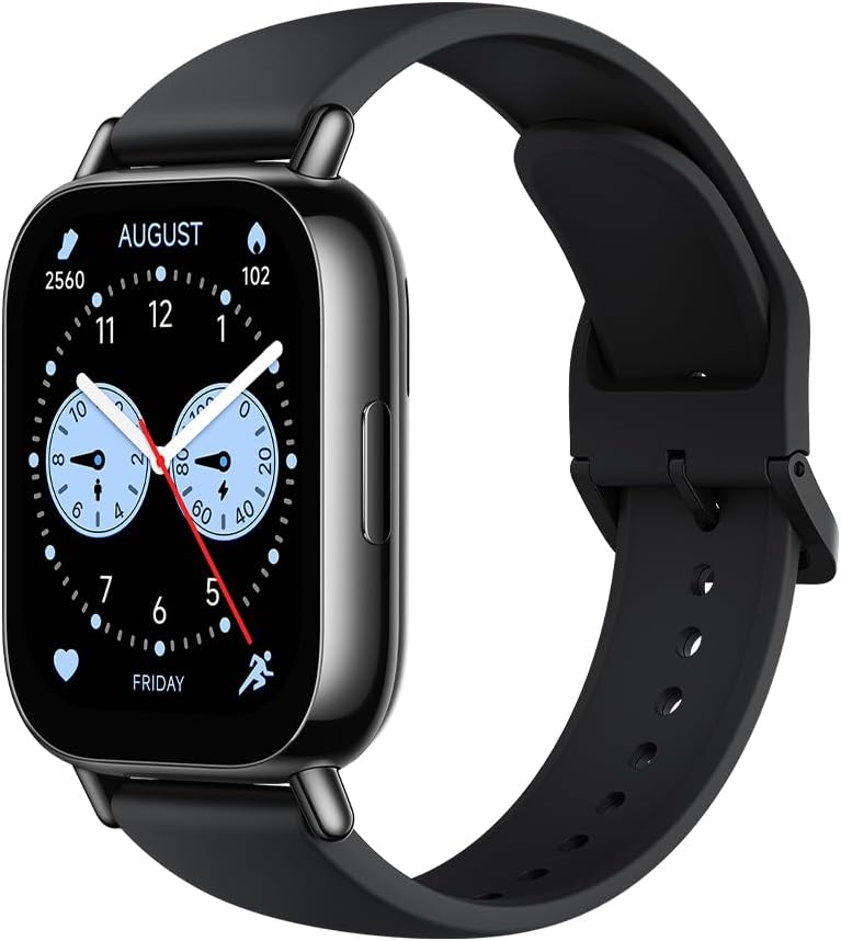 XIAOMI Redmi Watch 5 Lite - Montre Connectée, Écran Amoled 50mm, GPS intégré, 18 Jours d'Autonomie, Appels Bluetooth, Étanche 5ATM, Suivi Santé (Cardiaque, SPO₂, Sommeil), Garantie 2 Ans, Noir - Image 1