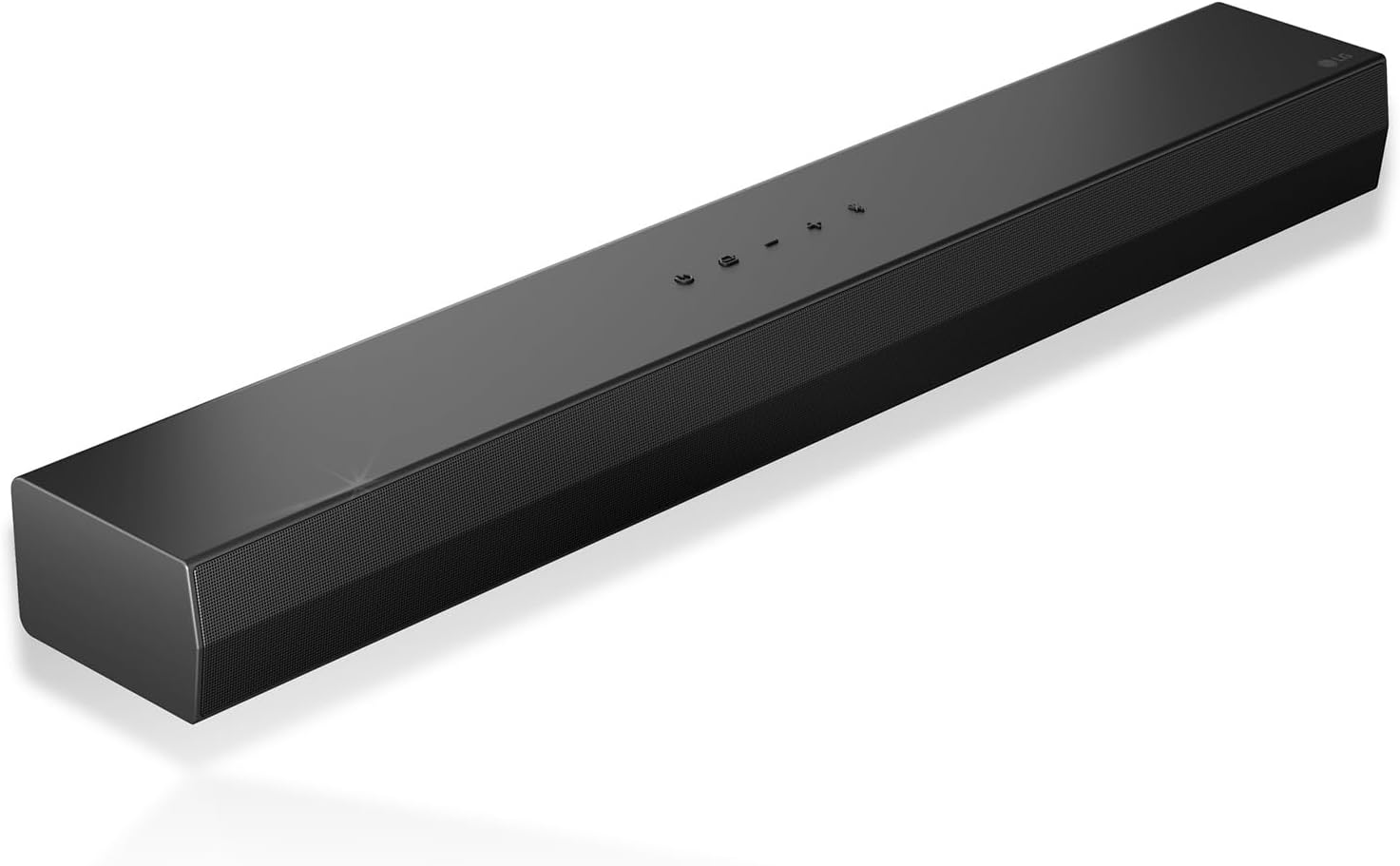 LG - S20A - Barre de Son Intelligente - 50W RMS, Bluetooth 5.3, 2.0 canaux, Format Compact avec Double woofer intégré, Dolby Digital, DTS Digital Surround, Noir - Image 1