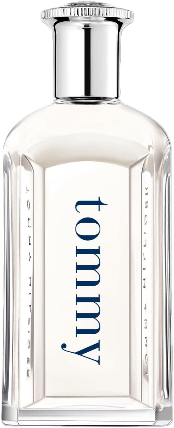 Tommy Hilfiger – Tommy Eau de Toilette 100 ml – Parfum Homme - Senteur Fougère - Accords de Notes d’Agrumes et d’Accents Fruités – Flacon en Verre Transparent