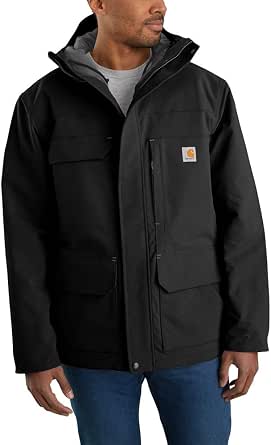 Carhartt Super Dux Relaxed Fit Insulated Traditional Coat Men's Glued Work Jacket - Image 1
