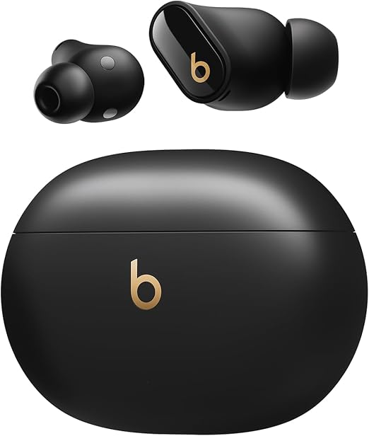 Beats Studio Buds + — True Wireless Noise Cancelling Earbuds — Black / Gold - Image 1
