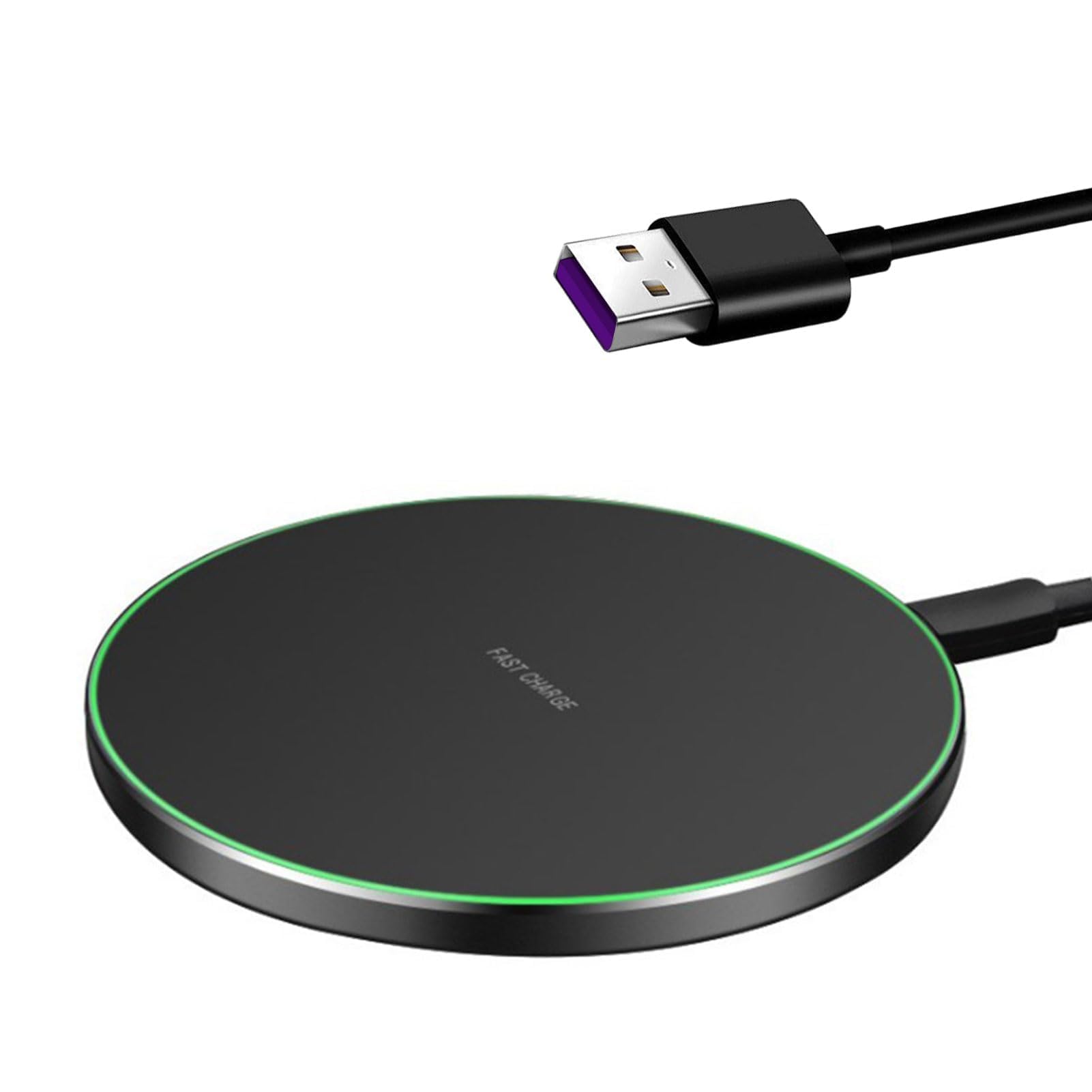 Induction Charger, 20W Induction Charger for Samsung, Wireless Charger Induction Charger for iPhone, Wireless Charger for iPhone 16/15/14/13/12, for Samsung Galaxy S24/S23/S22/S21/S20/S10 - Image 1