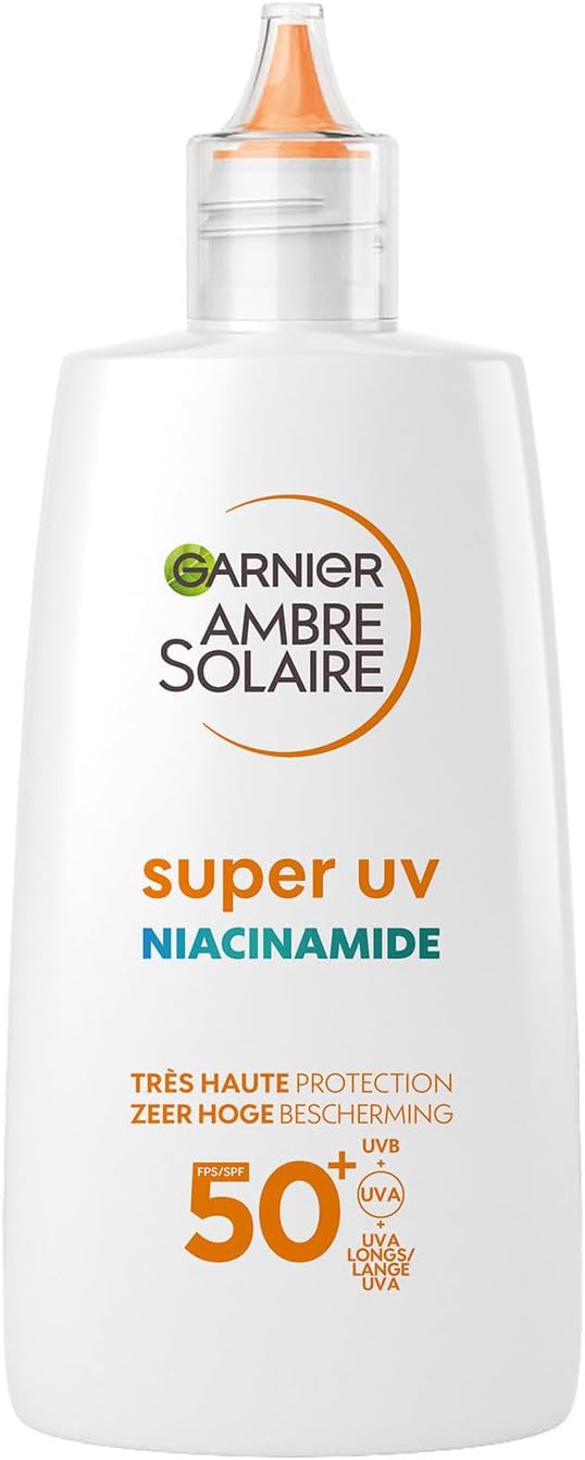 Garnier Ambre solaire Super UV Niacinamide fluide anti-imperfections SPF 50+ 40ml - Image 1