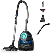 Philips 5000 Series Aspirateur sans Sac - Moteur De 900 W; Technologie PowerCyclone 7; Filtre Antiallergique H13 ; Buse TriActive LED, Compact Et Léger (FC9557/09) - Image 1