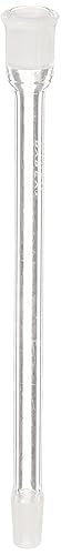 Corning Pyrex Borosilicate Glass Air Reflux Condenser, Standard 7/Taper 10 m - 7/10 F, 120 mm Height, 6.3 mm Diameter Stem (Case of 6) - Image 1