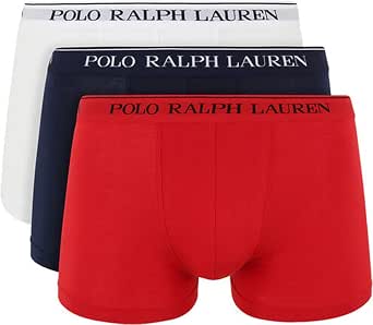 Polo Ralph Lauren Trunk 714835885008 Boxer Shorts Pack of 3 Multicoloured - Image 1
