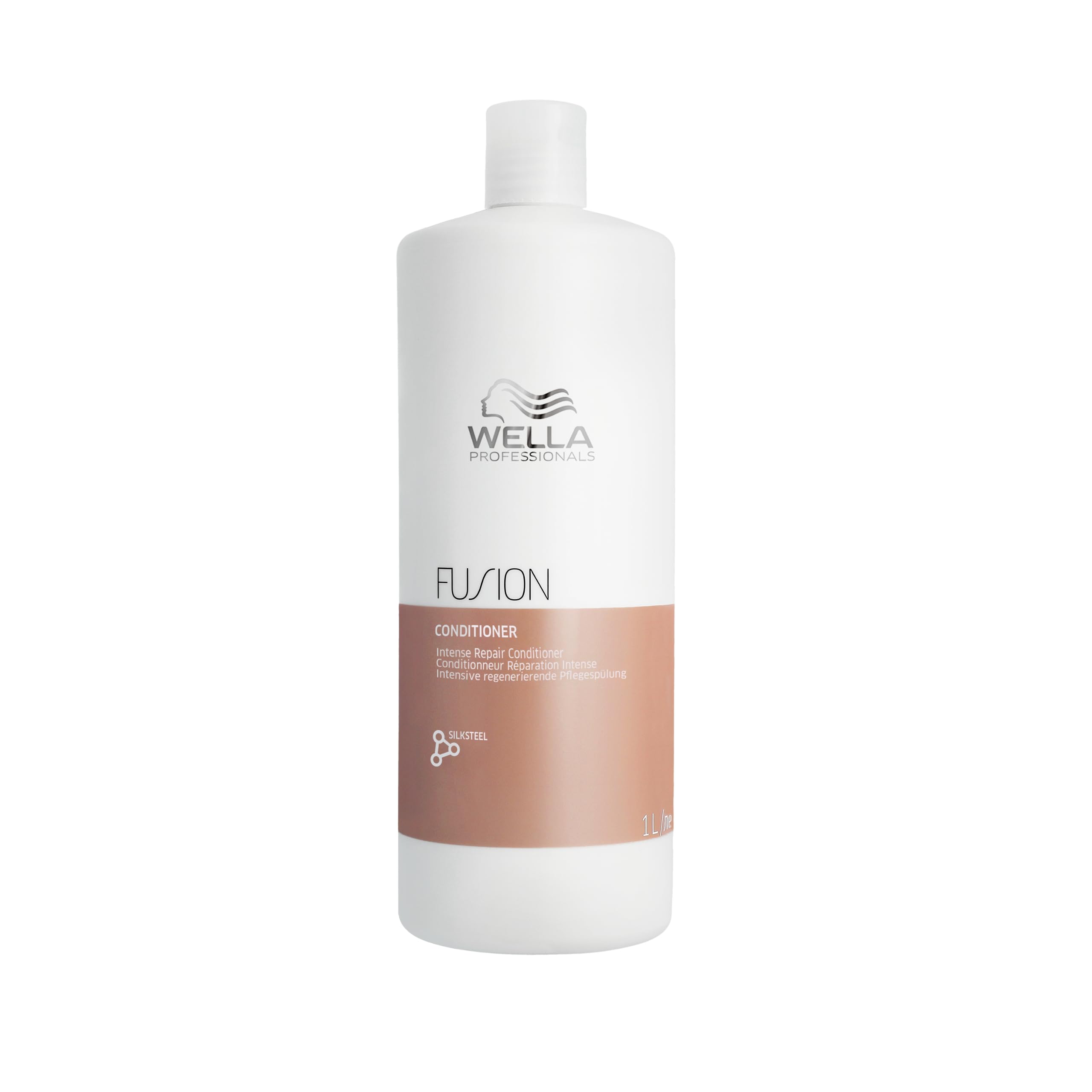 Wella Professionals Fusion Intense Repair Conditioner - Detangling and Smoothing Conditioner for Damaged and Weakened Hair - Provides Shine and Prevents Breakage - Image 1