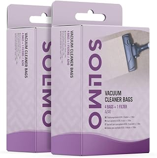 Solimo Vacuum Cleaner Bags AZ40, suitable for Miele, 8 Bags + 2 Filter - Image 1