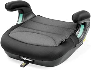 Peg Perego Viaggio Shuttle Car Seat, Booster Seat with ISOFIX for Children from 125 to 150 cm (6-12 years), 22-36 kg, Crystal Black - Image 1