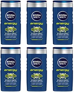 6 x Shampoing Gel Douche Nivea Men Energy Homme offre en stock - Image 1