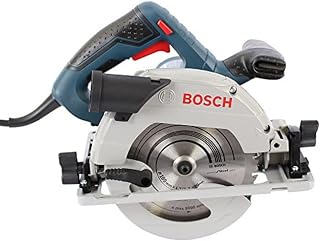 Bosch Professional scie circulaire GKS 55 + GCE (avec clé 6 pans, 1 lame Standard for Wood Speed 165 x 1,7 x 20 mm, 12 dents, butée parallèle, adaptateur d’aspiration) - Image 1