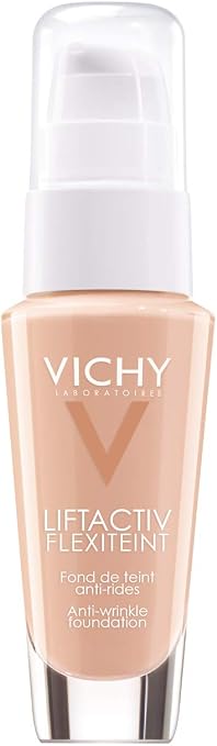 Vichy, Liftactiv, Anti-Wrinkle Foundation, Collagyl Enriched Formula Anti-Aging, Unified and Luminous Complexion, Brilliance Lifting Effect, Shade 35, 30 ml - Image 1