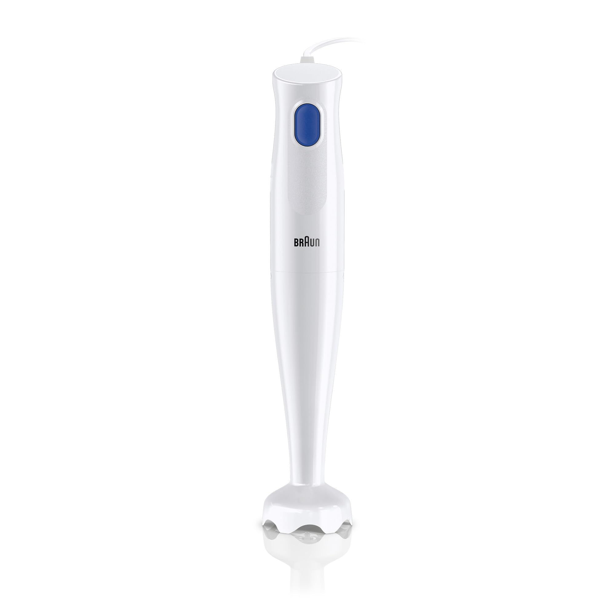 Braun MultiQuick 1 Hand Blender MQ10.000P, Lightweight Blender with EasyTwist Technology, One Speed, 450W, White - Image 1