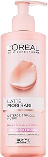 L'Oréal Paris Fiori Rari Make-Up Remover Face And Eye Cream for Dry and Sensitive Skin – 200 ml Make-Up Remover Milk per Pelli Dry - Image 1