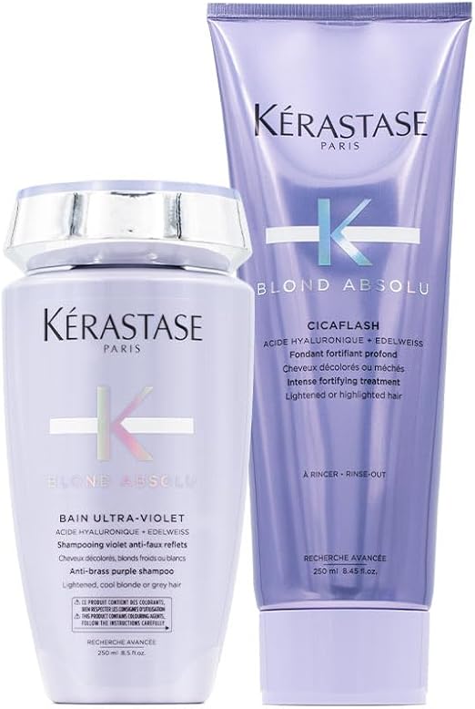 Kerastase Blond Absolu Bain Ultra Violet 250ml Cicaflash 250ml - Image 1
