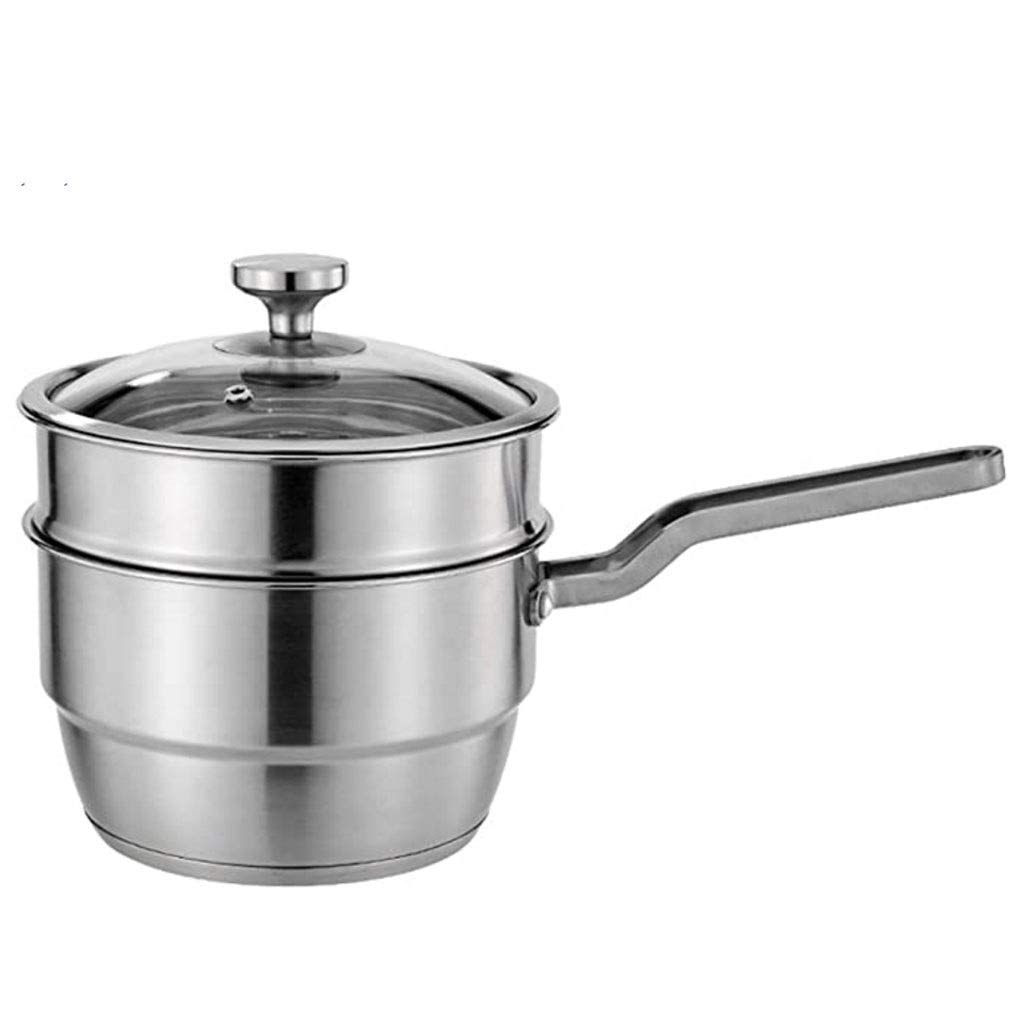 Non-stick Milk Pan, Steamer Basket for Instant Pot Accessories, Milk Pans, Stainless Steel - Image 1