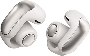 Bose Ultra Open Earbuds, Open Ear Headphones with OpenAudio Technology, Wireless Open Stereo Earbuds, Up to 48 Hours of Battery Life, Cloud White - Image 1