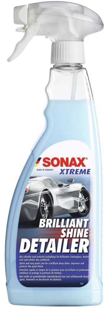 SONAX XTREME Brilliant shine detailer (750 ml) fast paint cleaner with water repellent protection and brilliant shine | Ref: 02874000-810 - Image 1