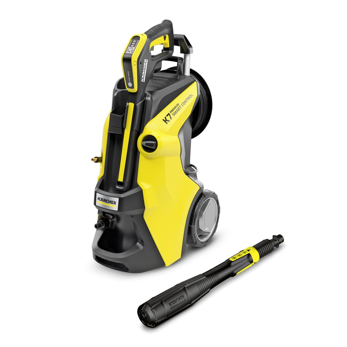 Kärcher K 7 Premium Smart Control Home Pressure Washer: Innovative Link to an App Via Bluetooth - Powerful Solution for Every Job - INCL. Hose Reel and Home Kit - Image 1