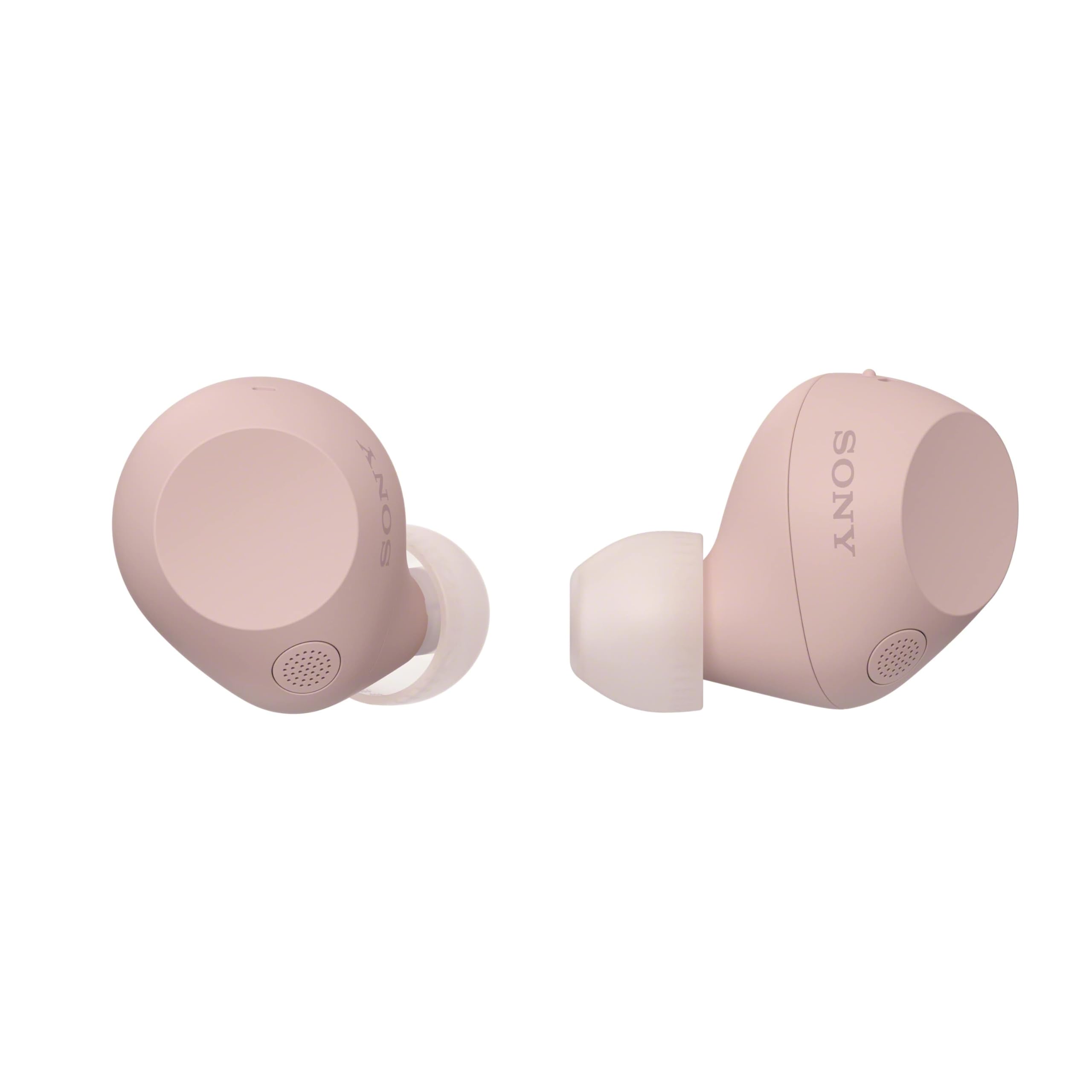 Sony WF-C710N - Wireless Noise Cancelling Earbuds, Lightweight Earphones, Touch Controls, Multipoint Connection, IPX4, Up to 40 HR Battery, Fast Charge, iOS and Android - Pink - Image 1