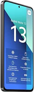 XIAOMI Redmi Note 13 4G, 6.67 inch screen, 5000 mAh battery, 256GB ROM, 8GB RAM, Android 13, Snapdragon®685, Midnight Black - Image 1