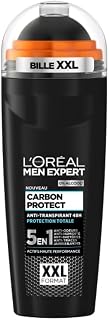 L'Oréal Paris Men Expert - Carbon Protect Ice Fresh XXL - Déodorant Bille Homme Anti-Traces - 100 ml - GRAND FORMAT - Image 1