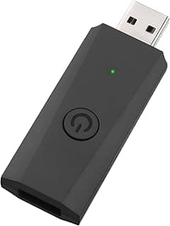 Interrupteur Intelligent Sans Fil USB-A | Commande Manuelle & Voice Alexa | Compatible Amazon Echo | Alimentation 5V/2A | Taille Compacte 7x3x1cm