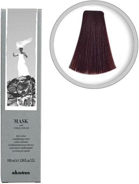Davines Coloring Vibrachrom Mask Hair Colour Conditioning Cream Coloration pour cheveux 6,66 100ml - Image 1