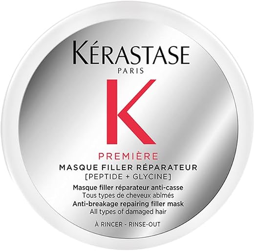 KÉRASTASE Première Filler Repairing Hair Mask - Anti-Breakage Hair Care - Repairs and Deeply Moisturises - Innovative Formula with Glycine & Peptide - Paraben Free - Damaged Hair - 75 ml - Image 1