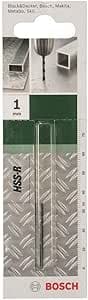 Bosch Accessories 2609255000 Drill Bit Metal HSS-R Diameter 1 mm