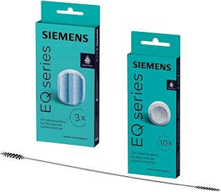 SIEMENS TZ80001 Lot de 10 tablettes de nettoyage + 3 tablettes détartrantes pour EQ Series - Image 1