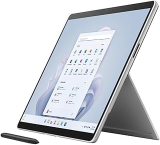 Microsoft MS Surface Pro 9 i7-256-16-W10P-sr Commercial - Platinum (Refurbished) - Image 1