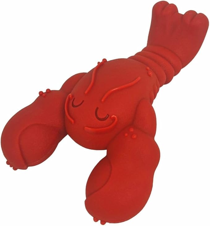 Nylabone, Extremely Strong Chew Effect, New Lobster Shape Chew Toy, Durable, Teeth Chew Toy, Steak Flavour, Extra Large, for Dogs Over 23kg - Image 1