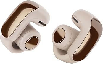 Bose Ultra Open Earbuds, Écouteurs Oreilles Libres avec Technologie OpenAudio, Écouteurs stéréo Ouverts sans Fil, Jusqu’à 48h d’autonomie, Sable Bois flotté - Édition limitée - Image 1