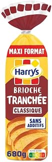 Harry's Classic Sliced Brioche: Gourmet Recipe 680 g No Additives - Ideal for Breakfast - Quality Buns and Milk Breads - Pack of 3 - Image 1