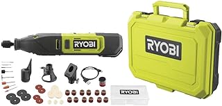 RYOBI - Mini-Outil Rotatif RRT12-120BA335 – 35 Accessoires Inclus, Vitesse Variable, Moteur 12V – Gravure, Ponçage, Polissage et Découpe de Précision – Coffret Complet - Image 1