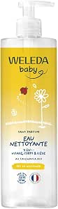 WELEDA - Fragrance-free Calendula cleansing water - Gently cleanses - For the daily cleansing of delicate skin of babies and young children - / - 400 ml - Image 1